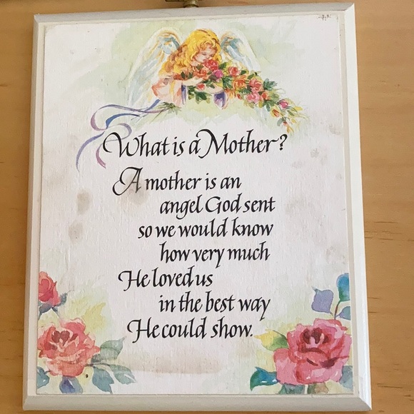 Other - What is a Mother plaque